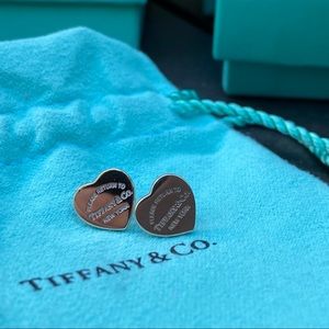 Tiffany & Co Rubedo RTT Heart Earrings